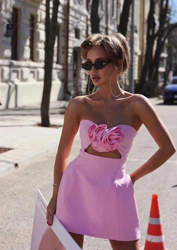 Heidi | Geblümtes Minikleid