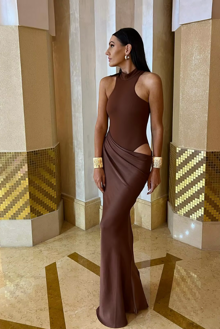 Faye | Asymmetrisches Maxikleid