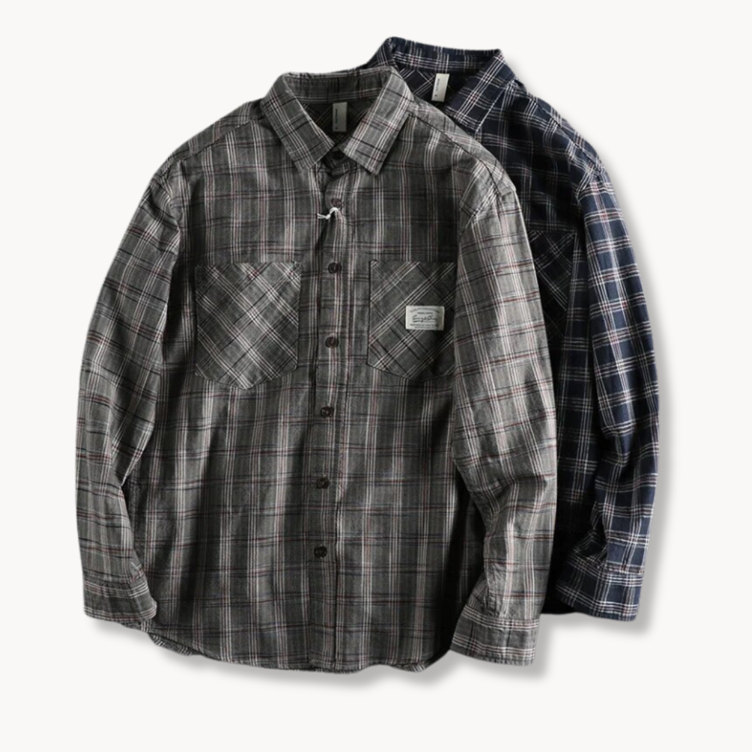 Griffin -  Kariertes Flanellhemd