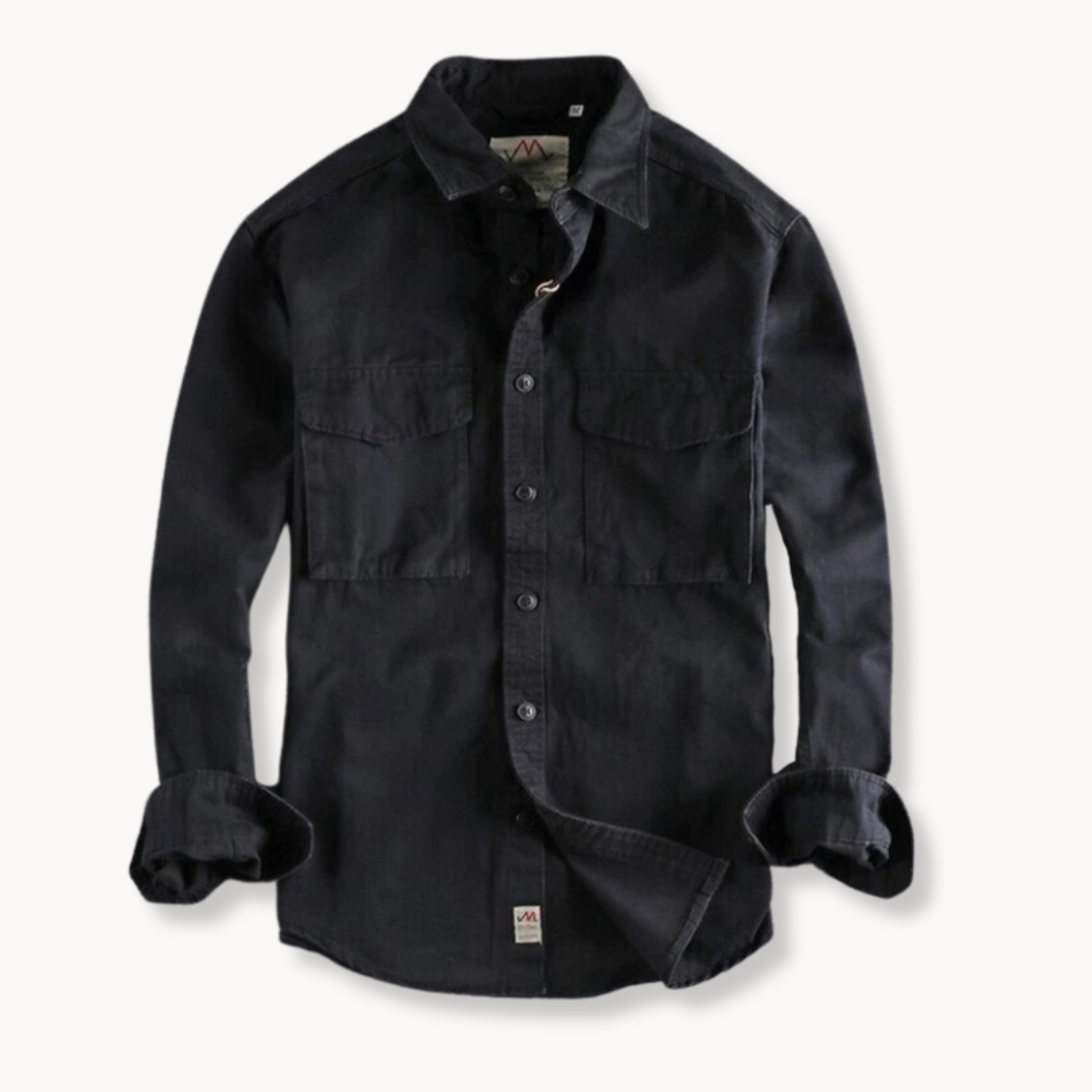 Faelan - Stylish Canvas-Shirt