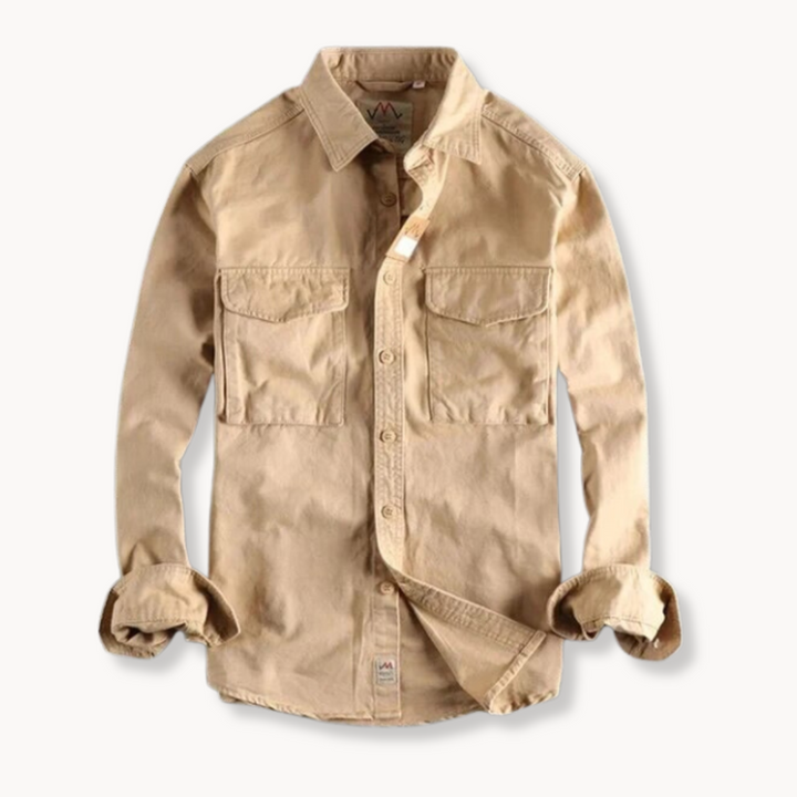 Faelan - Stylish Canvas-Shirt