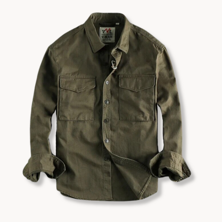 Faelan - Stylish Canvas-Shirt