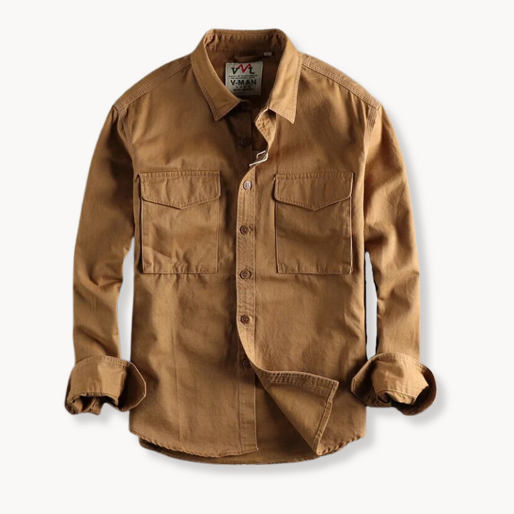 Faelan - Stylish Canvas-Shirt