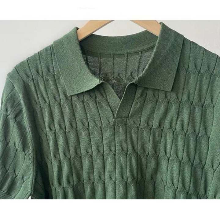 Granville - Klassisches Strick Poloshirt