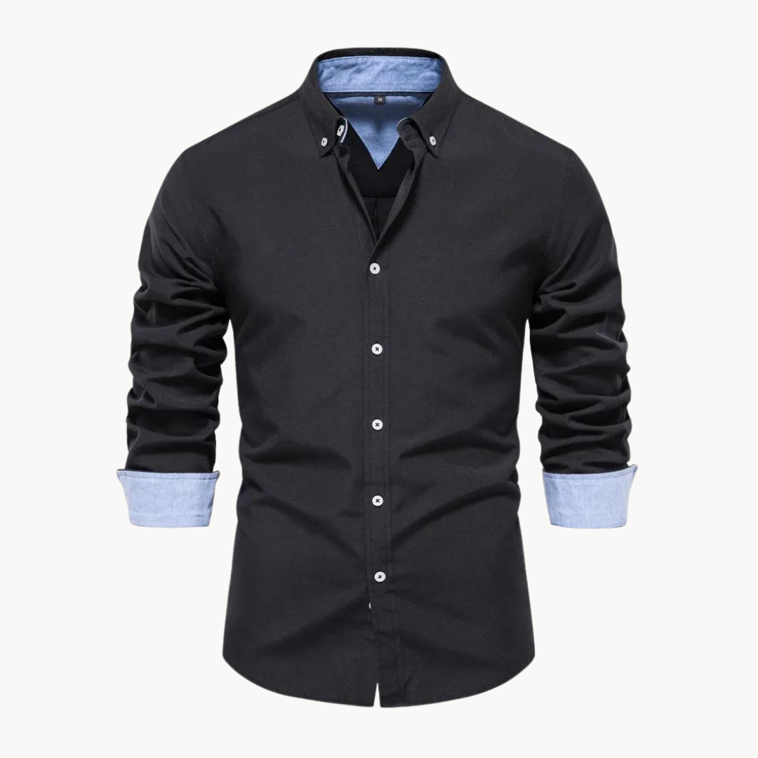 Milo - Langarm Button-Down