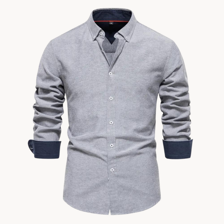Milo - Langarm Button-Down