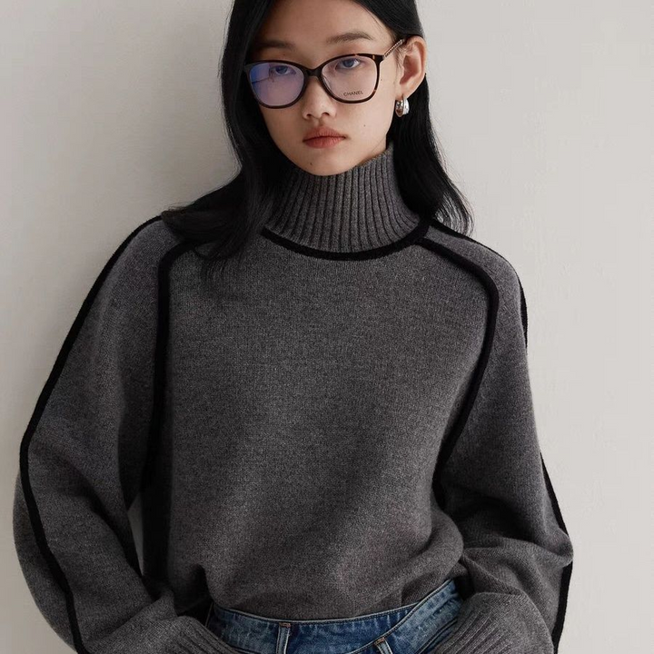 Emilie -Weicher Rollkragenpullover