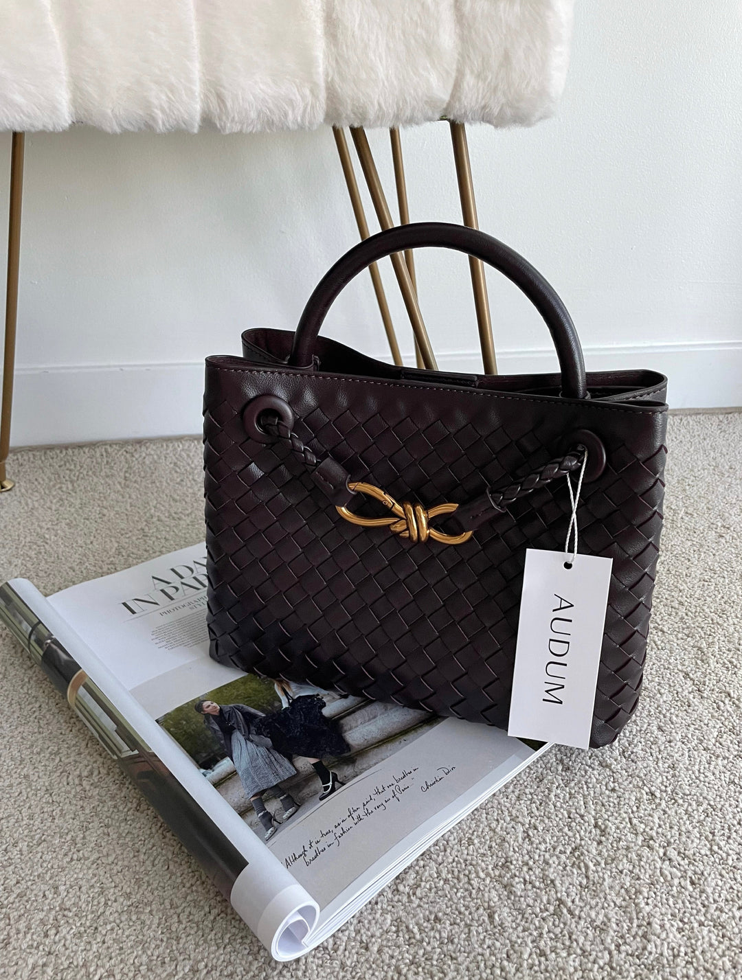 Hazelina - Gewebte Tasche klein