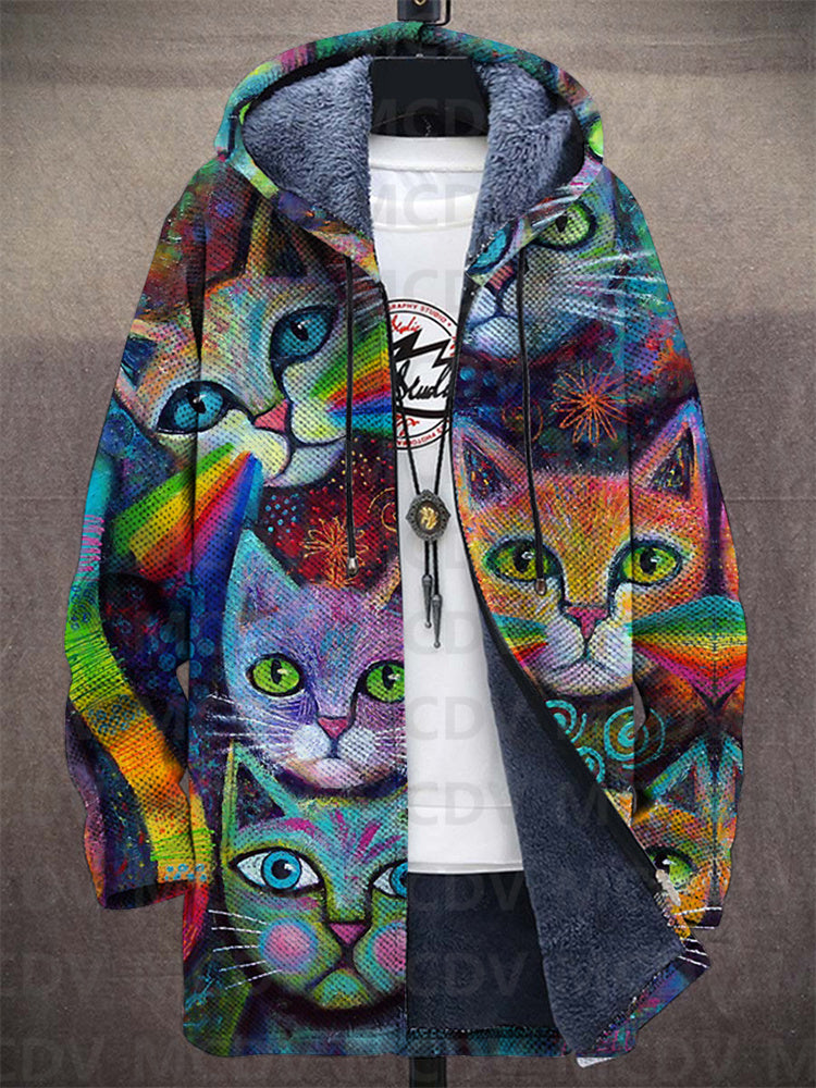 Kalanos - Luxuriöser Cardigan mit künstlerischer Inspiration