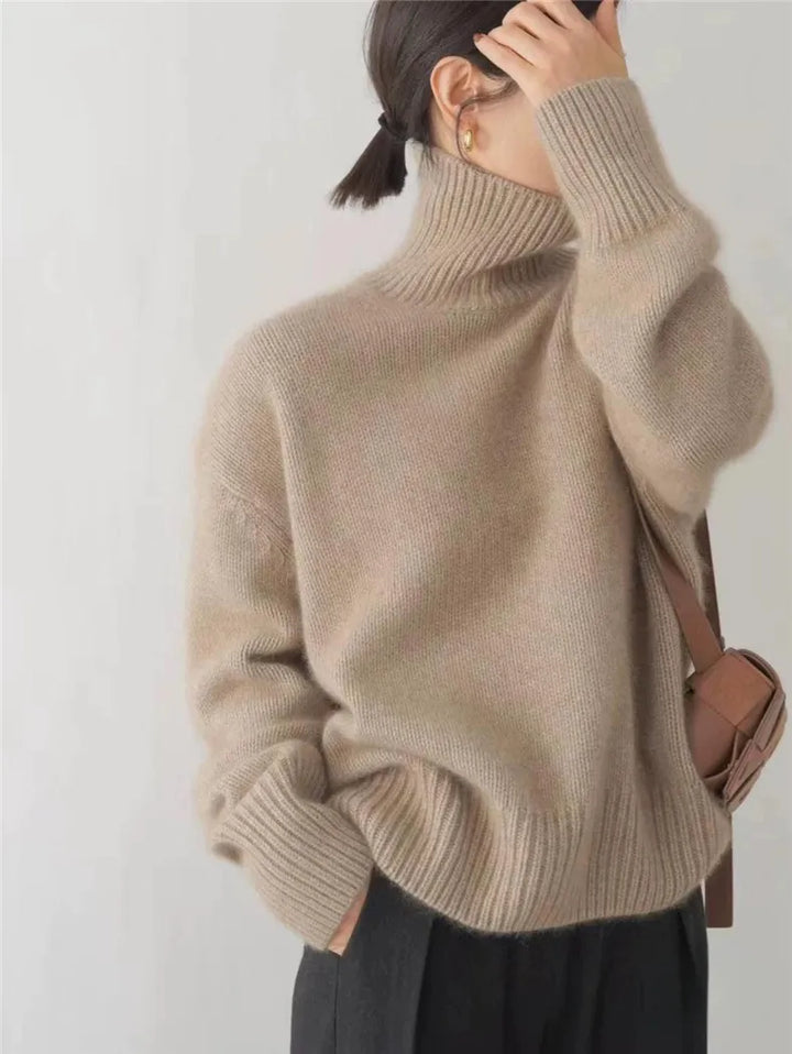 Marie - Rollkragenpullover aus Kaschmir