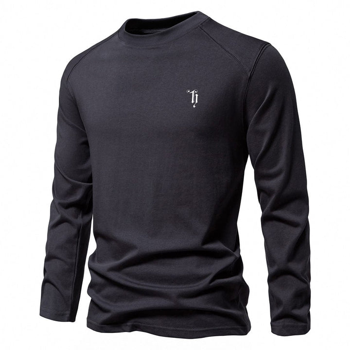 Leo - Crew Neck  Langarm-Shirt