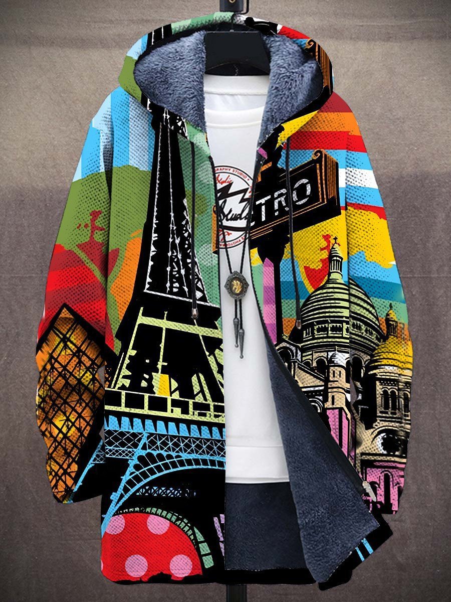 Marlee - Luxuriöser Cardigan mit künstlerischer Inspiration