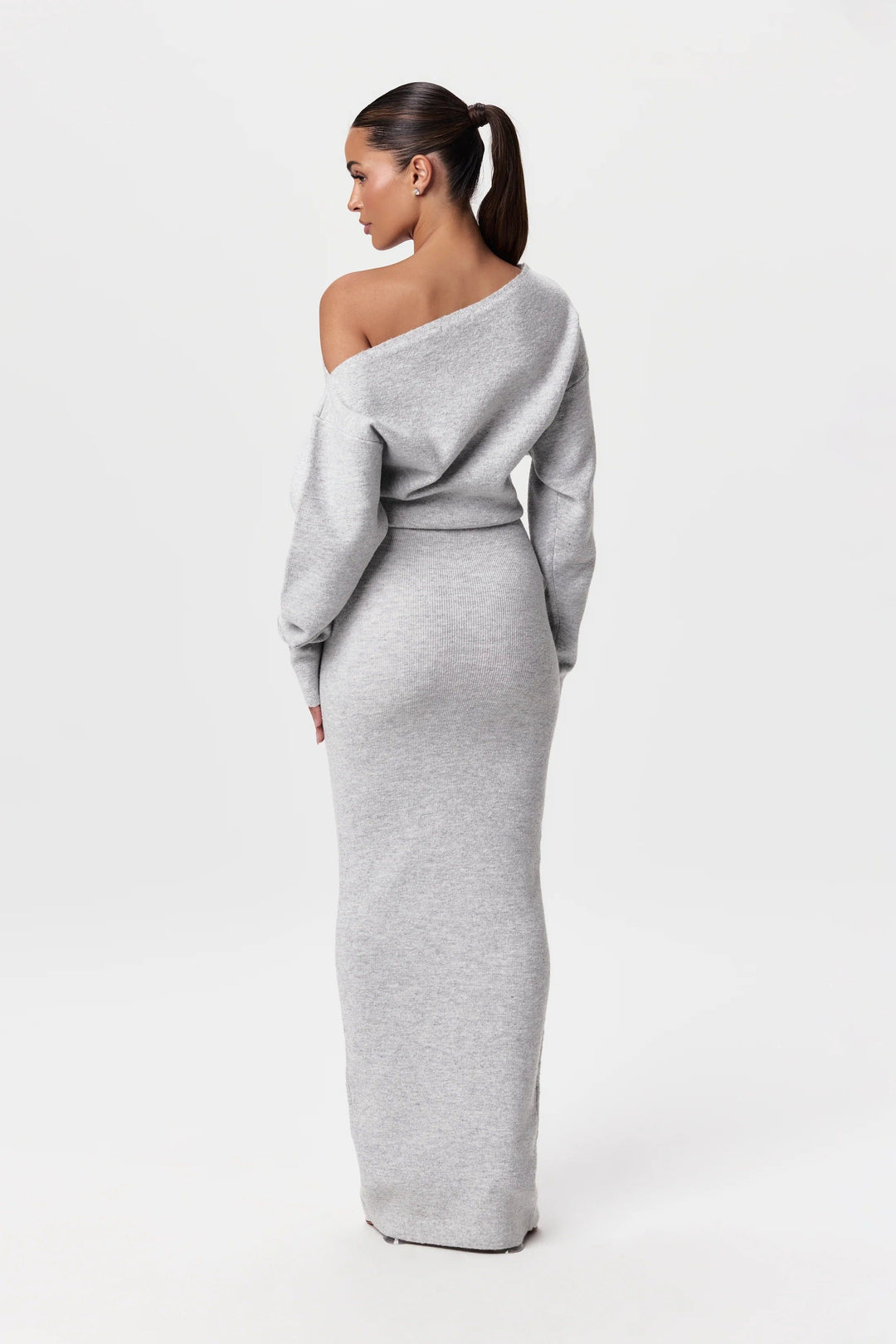 Lulu - Sweaterkleid mit Drop-Shoulder