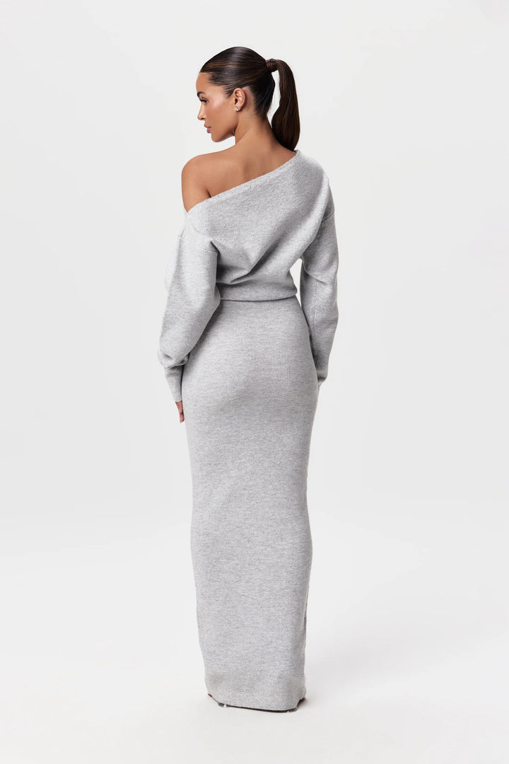Lulu - Sweaterkleid mit Drop-Shoulder