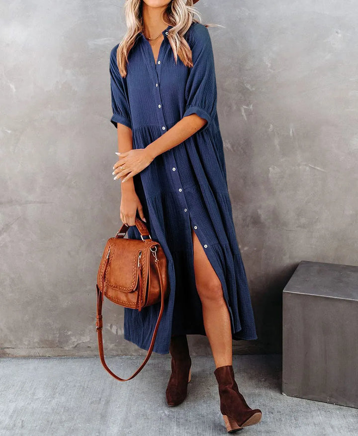 Klara - Midikleid mit Taschen