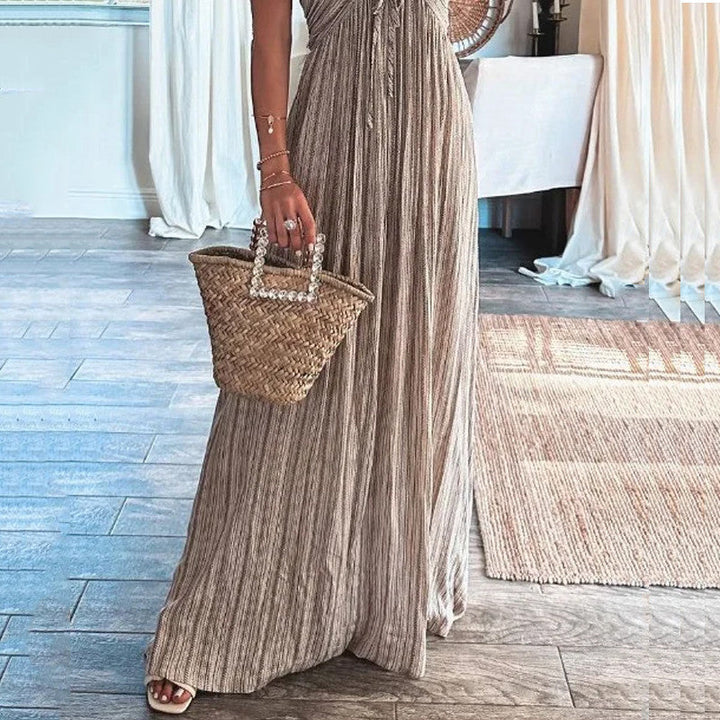 Lenara™ | Sommerliches Hochbundkleid