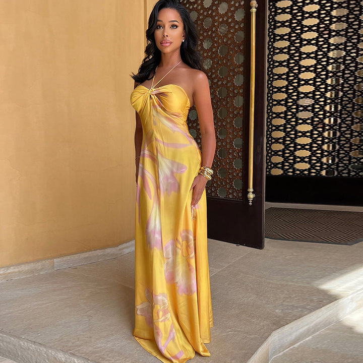 Madilyn | Fließendes Maxikleid