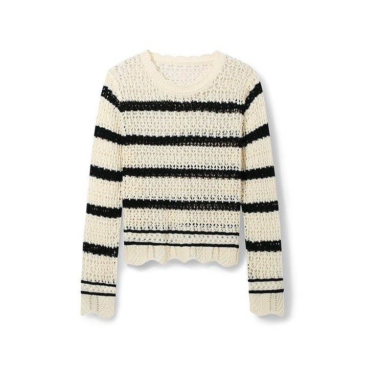 Matilda - Klassischer gestreifter Pullover