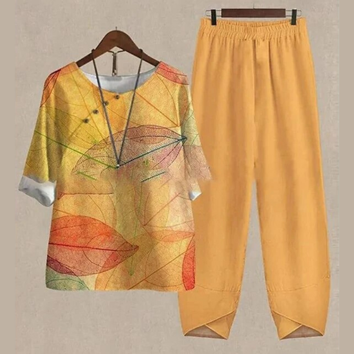 Liv - Elegantes und bequemes Shirt- und Hosen-Set