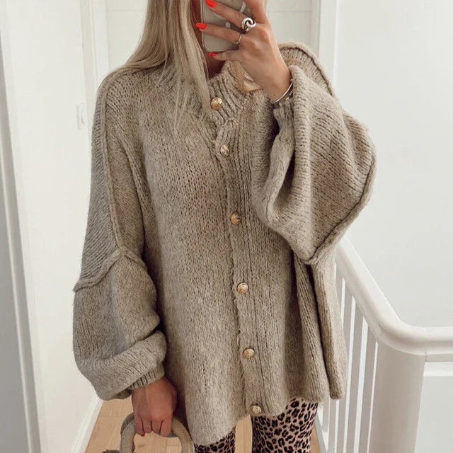 Felicity | Oversized Knopf-Weste