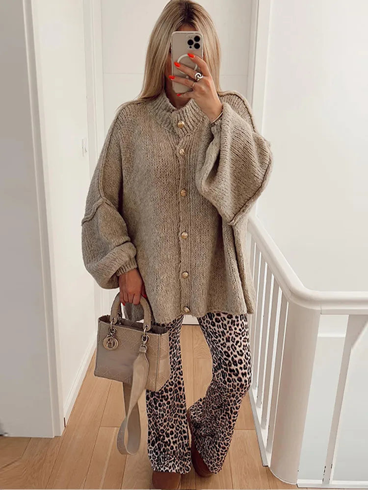 Felicity | Oversized Knopf-Weste
