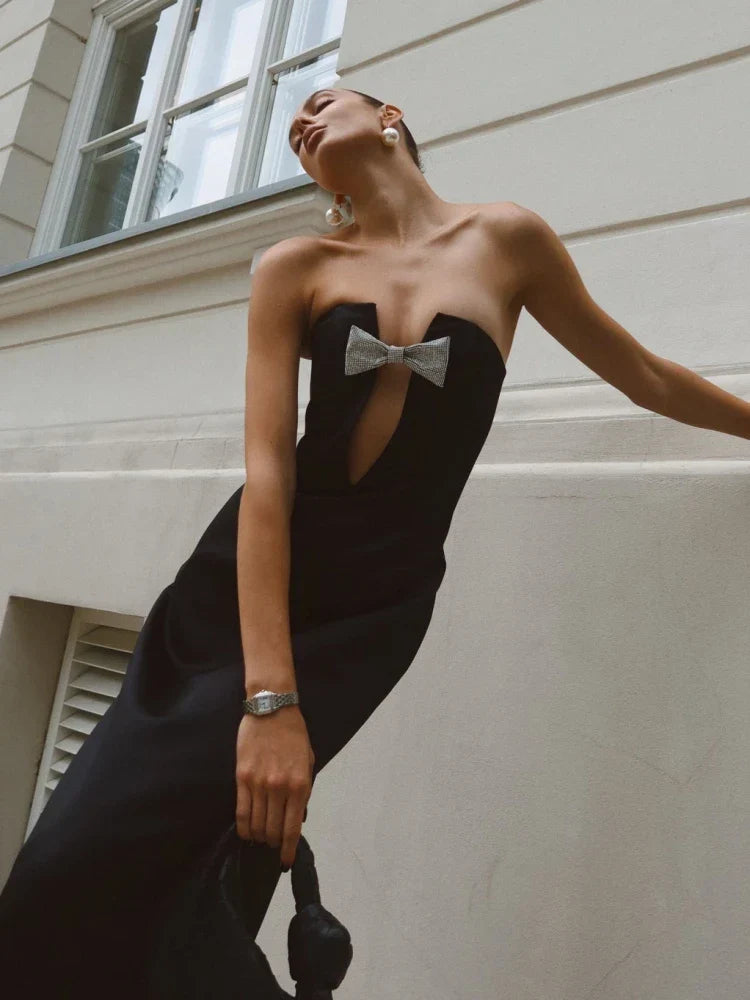 Kinslee™ | Raffiniertes schwarzes Kleid