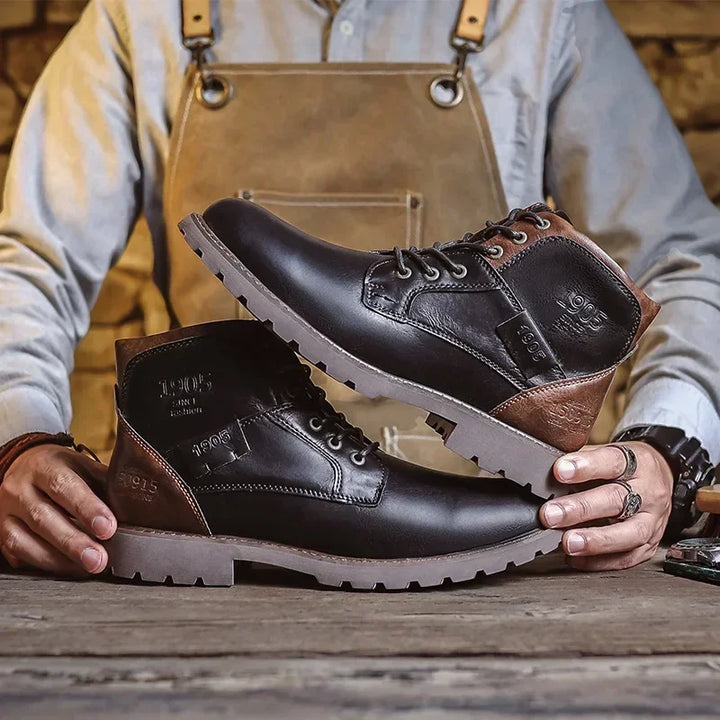 Michel™ - Herren Casual Boots im britischen Stil aus Leder