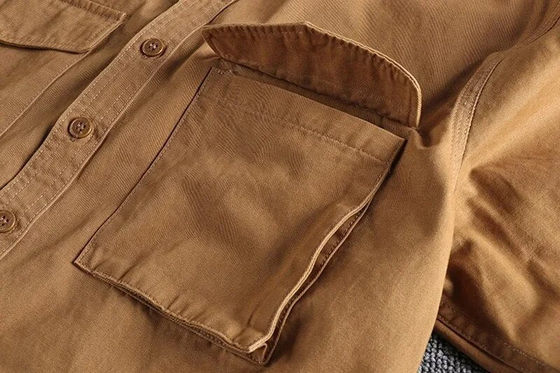 Faelan - Stylish Canvas-Shirt