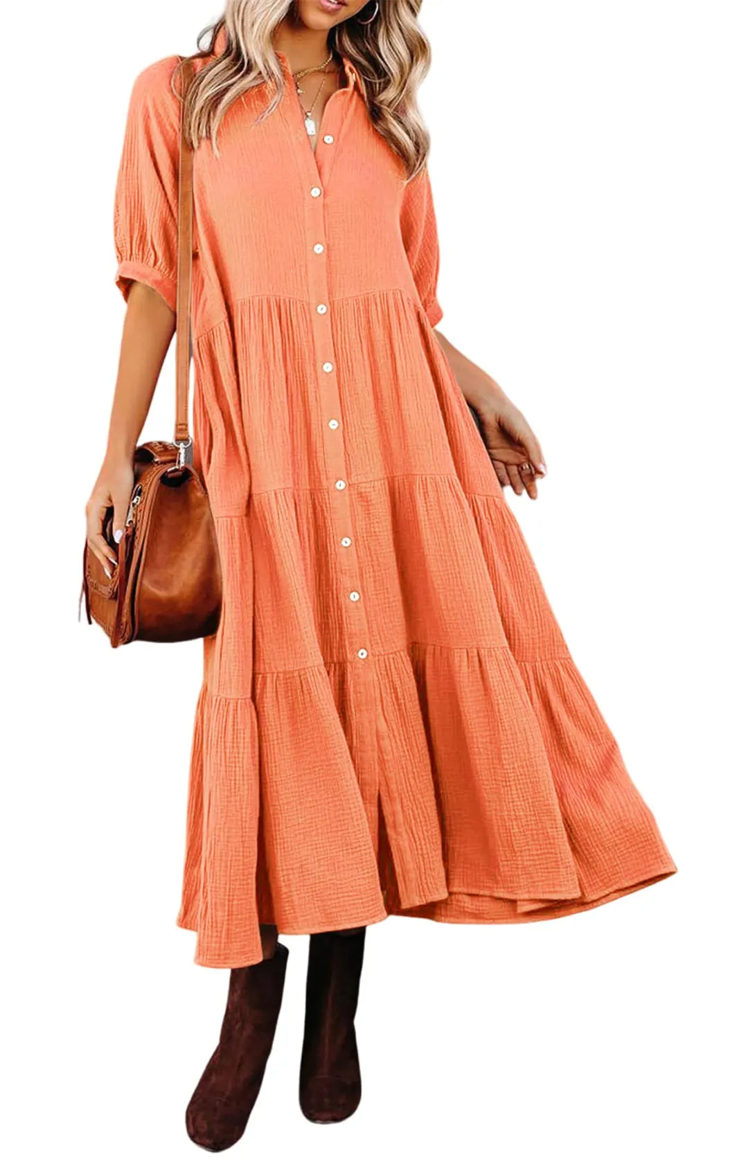 Klara - Midikleid mit Taschen
