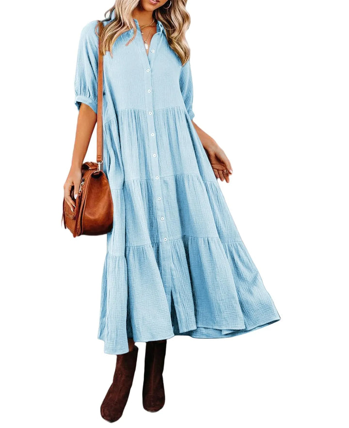 Klara - Midikleid mit Taschen