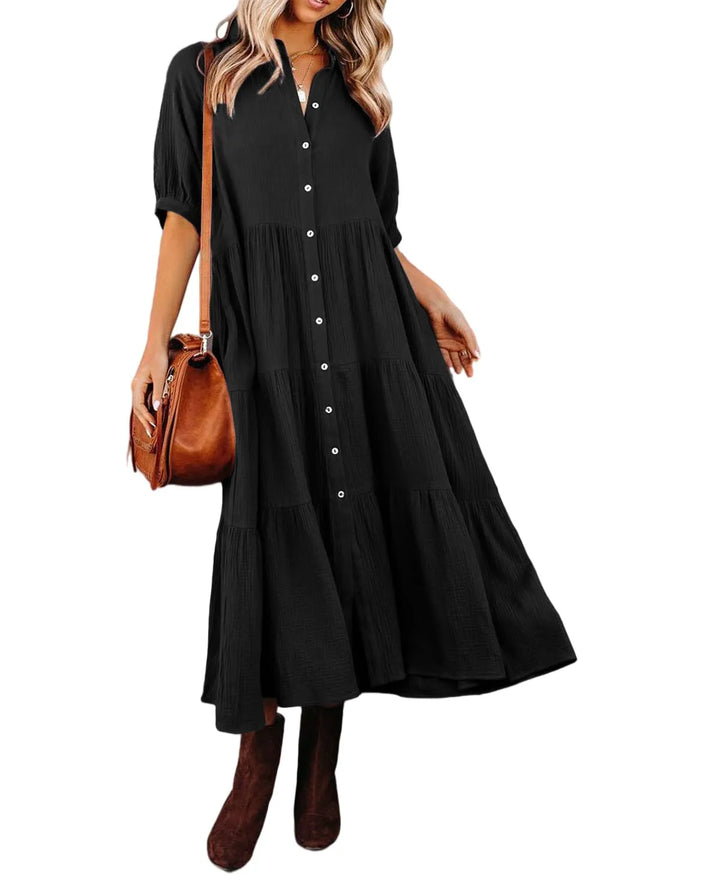 Klara - Midikleid mit Taschen