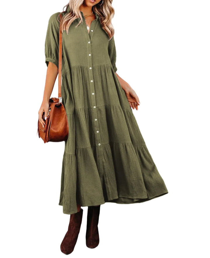Klara - Midikleid mit Taschen