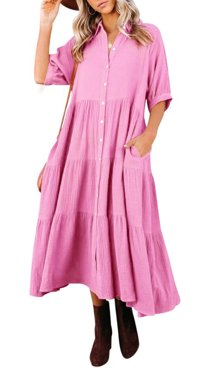 Klara - Midikleid mit Taschen