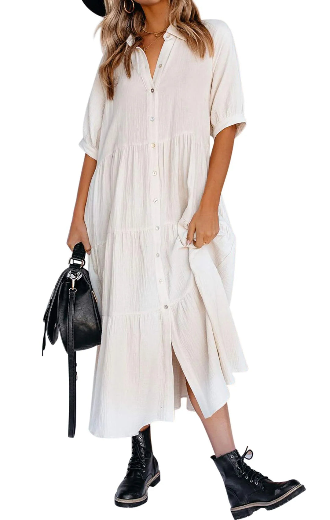Klara - Midikleid mit Taschen