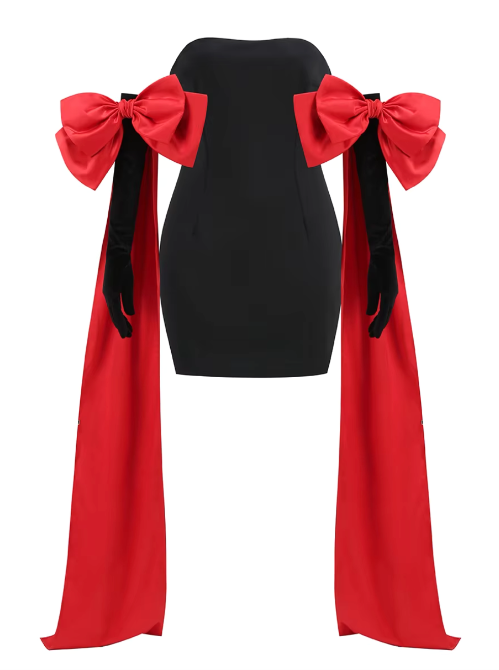 Milena™ | Statement-Kleid mit Schleife