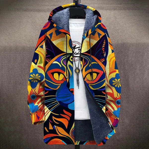 Tarni - Luxuriöser Cardigan mit künstlerischer Inspiration