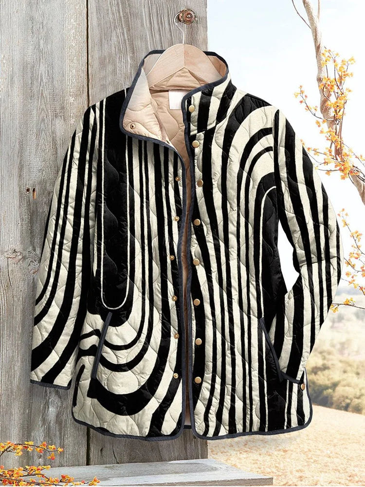 Sela - Damen Retro-Steppjacke