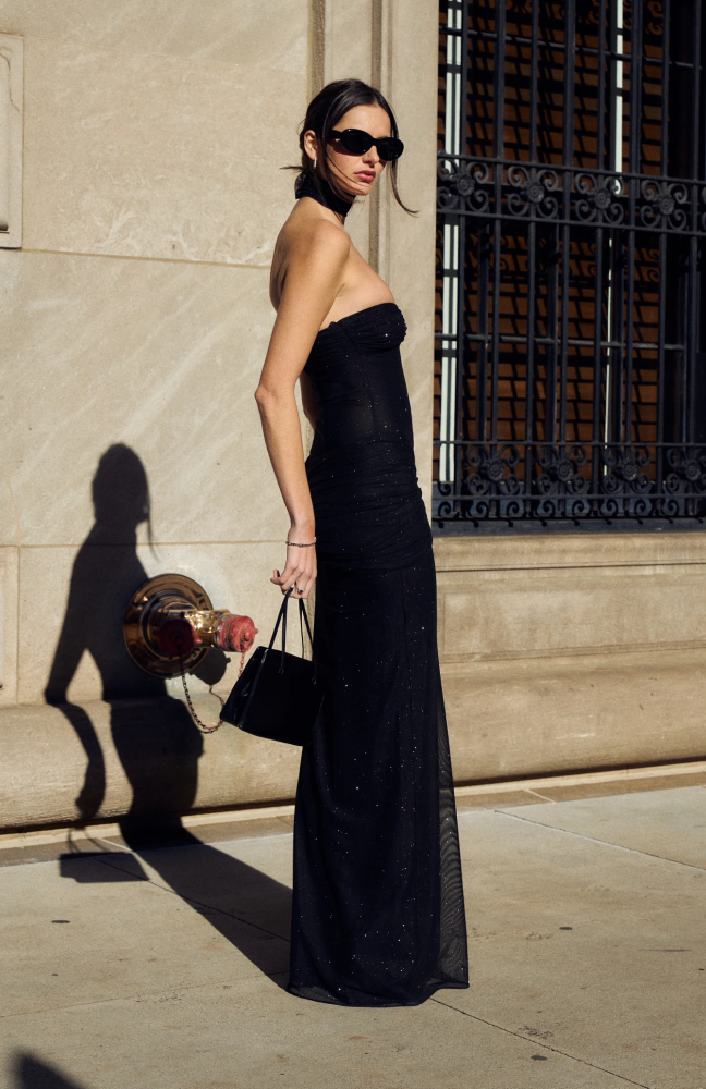 Kleid mit himmlischem Schimmer