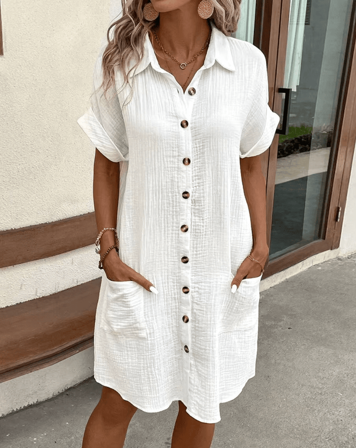 Linnéa™ | Lässiges und luftiges Midikleid für warme Sommertage