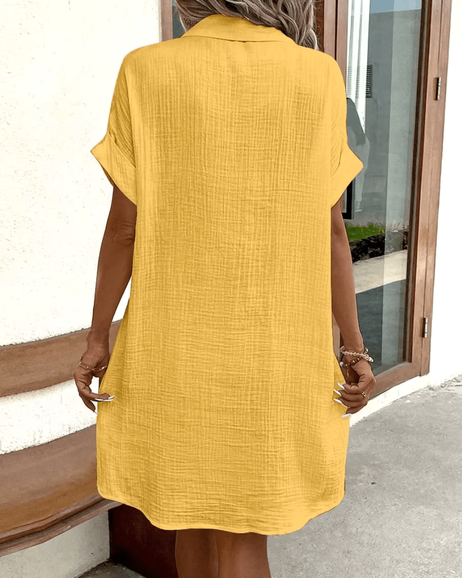 Linnéa™ | Lässiges und luftiges Midikleid für warme Sommertage