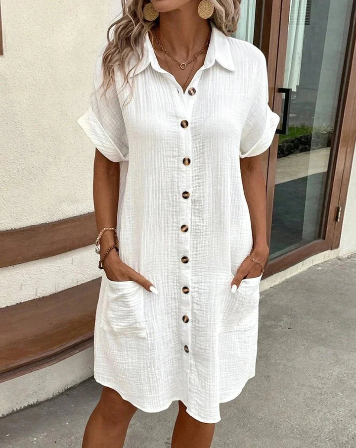 Linnéa™ | Lässiges und luftiges Midikleid für warme Sommertage