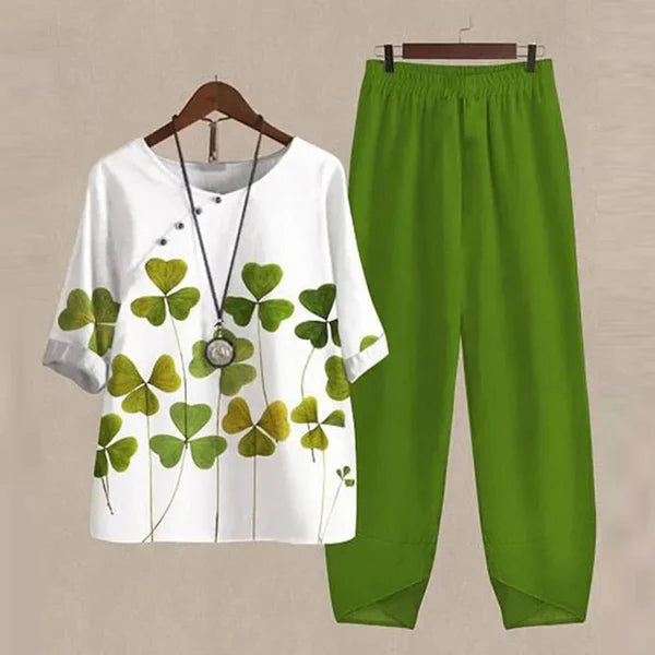 Liv - Elegantes und bequemes Shirt- und Hosen-Set