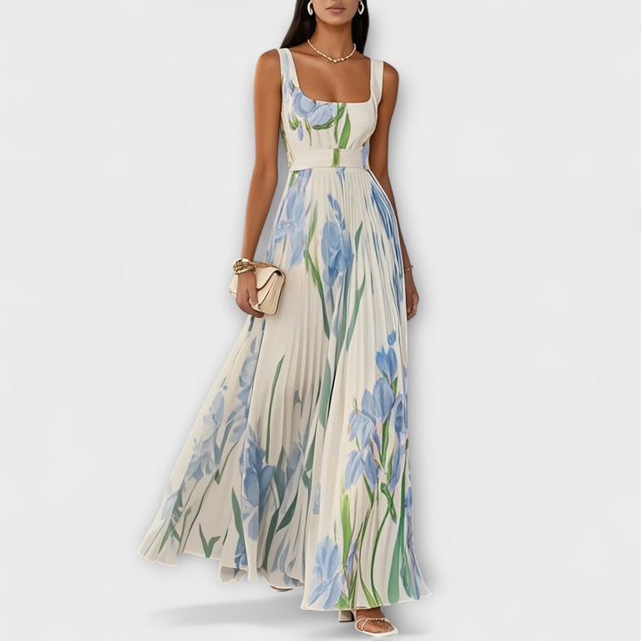 Hallie - Florales Maxikleid