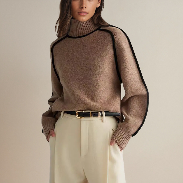 Emilie -Weicher Rollkragenpullover