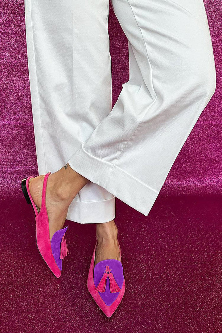 Iliana™ – Bunte Ballerinas mit Fransen