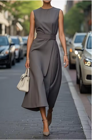Amy - Geometrisches Kleid