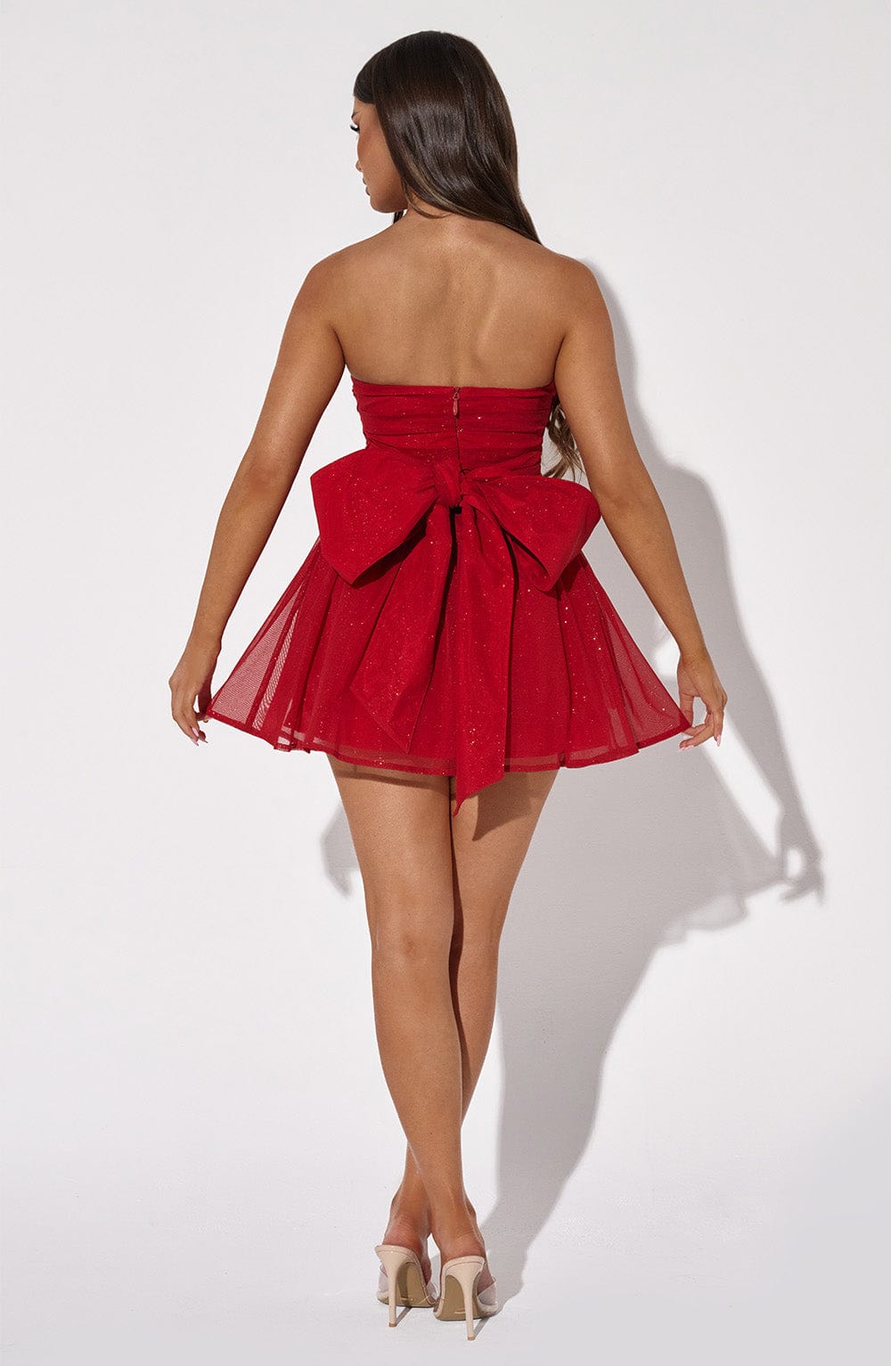 Eris - Minikleid mit Rückenschleife