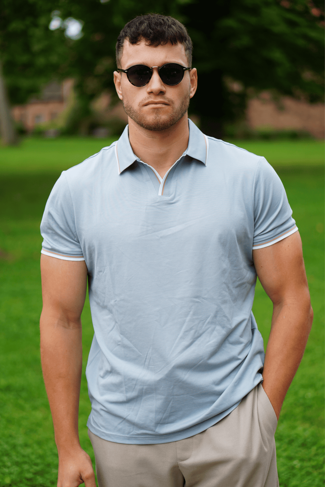Jacob - Luxurious Silk Poloshirt