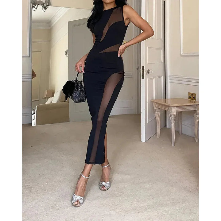 Kyra™ | Elegantes schwarzes Kleid
