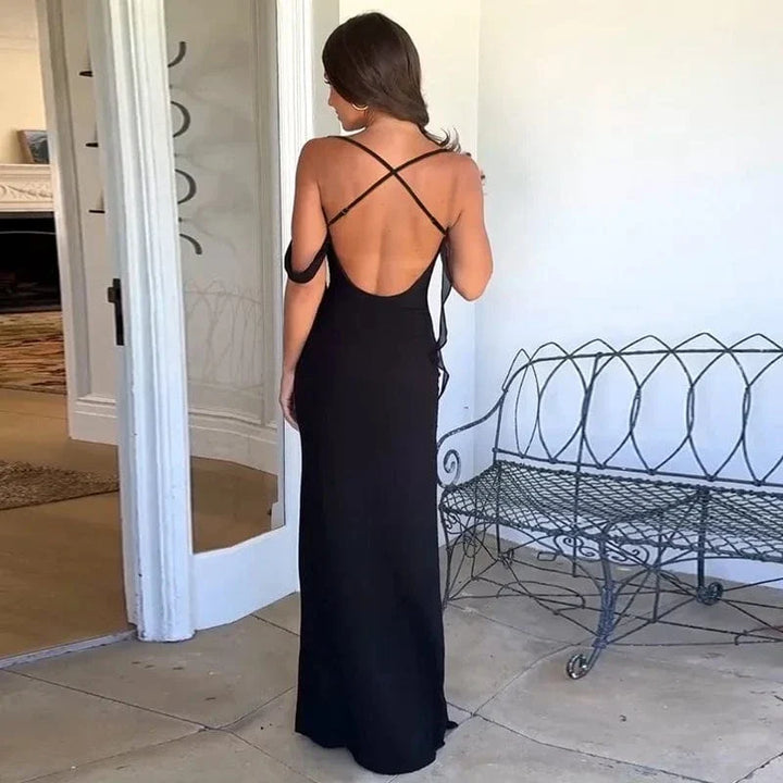 Mae – Maxikleid Zitronenliebe Erblüht
